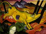yellow cow by Franz Marc